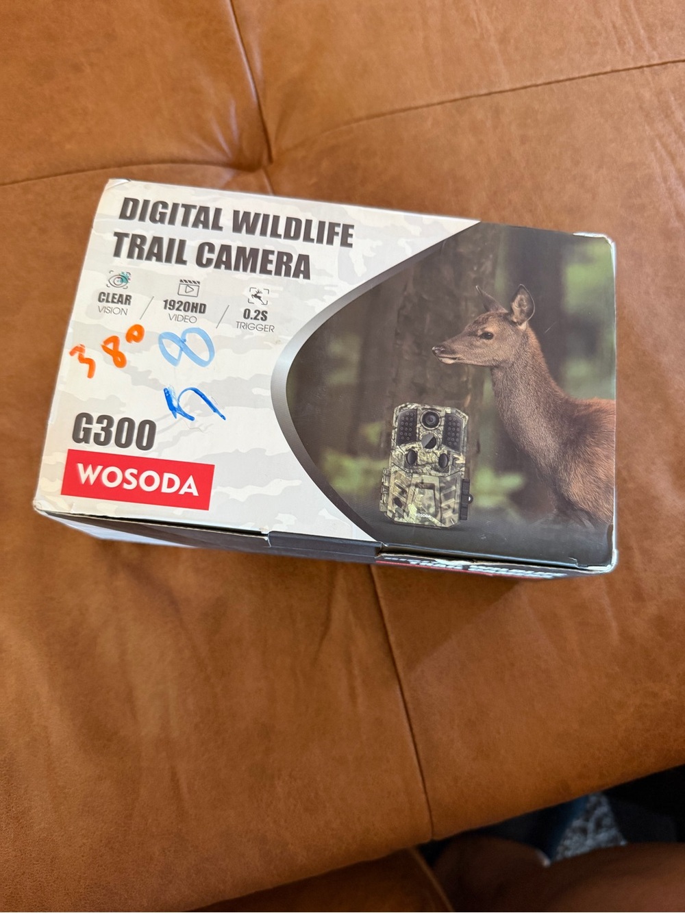 Wosoda G300 Digital Wildlife Trail Camera 30MP 1920HD Clear Vision 0.2s Trigger